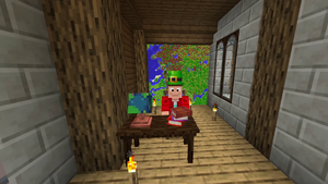 Luapaul à son bureau du Manoir de Bultocar